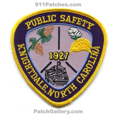 Knightdale Public Safety Department Fire Police Patch (North Carolina)
Scan By: PatchGallery.com
Keywords: dept. of dps 1927