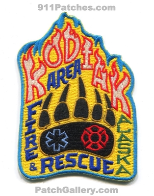 Kodiak Area Fire and Rescue Department Patch (Alaska)
Scan By: PatchGallery.com
Keywords: & dept.