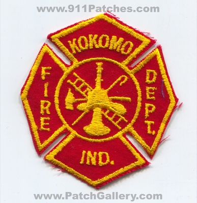 Kokomo Fire Department Patch (Indiana)
Scan By: PatchGallery.com
Keywords: dept. ind.