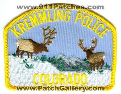 Kremmling Police Department (Colorado)
Scan By: PatchGallery.com
