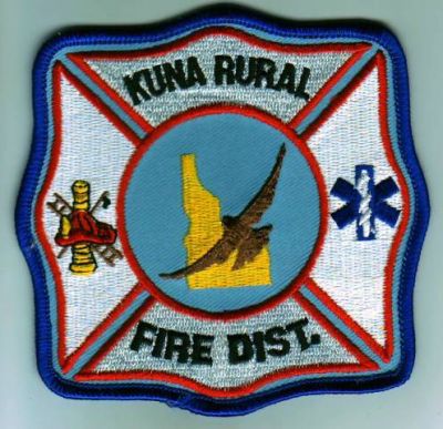 Kuna Rural Fire Dist (Idaho)
Thanks to Dave Slade for this scan.
Keywords: district
