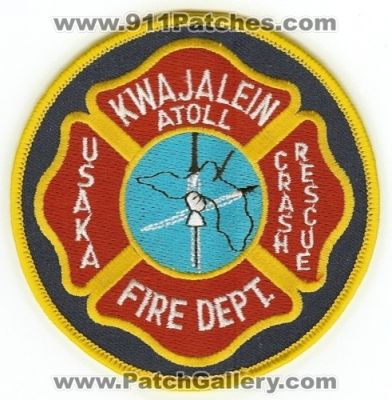 Kwajalein Atoll Fire Department Usaka Crash Rescue (Marshall Islands)
Thanks to Paul Howard for this scan.
Keywords: dept. us army cfr arff aircraft airport firefighter firefighting