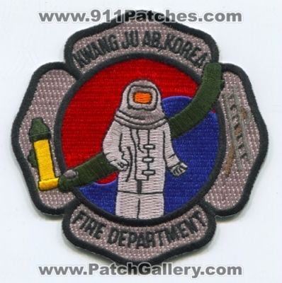 Kwang Ju Air Base Fire Department (Korea)
Scan By: PatchGallery.com
Keywords: ab dept.