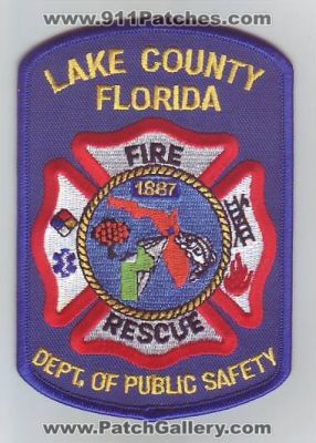 Lake County Fire Rescue Department of Public Safety (Florida)
Thanks to Dave Slade for this scan.
Keywords: dept. dps