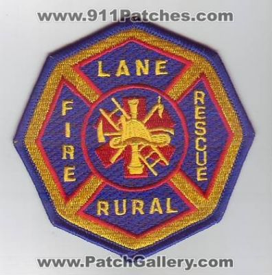 Lane Rural Fire Rescue Department (Oregon)
Thanks to Dave Slade for this scan.
Keywords: dept.
