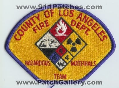 Los Angeles County Fire Department Hazardous Materials Team (California)
Thanks to Mark C Barilovich for this scan.
Keywords: la l.a. co. dept. haz-mat