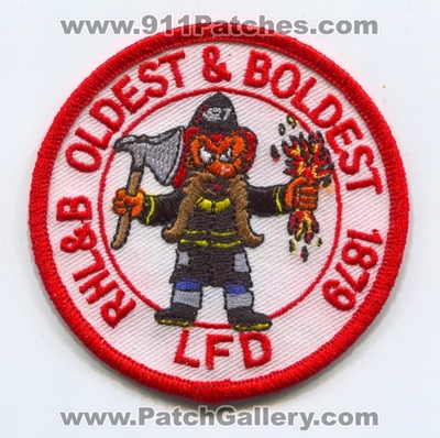 Lynbrook Fire Department Rescue Hook Ladder and Bucket Company Patch (New York)
Scan By: PatchGallery.com
Keywords: lfd l.f.d. dept. rhl&b rhlb co. oldest & and boldest 1879