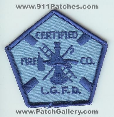 LGFD Certified Fire Company (UNKNOWN STATE)
Thanks to Mark C Barilovich for this scan.
Keywords: l.g.f.d. co.