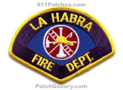 La Habra Fire Department Patch (California)
Scan By: PatchGallery.com
Keywords: dept.