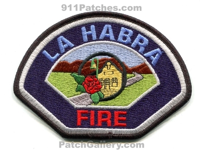 La Habra Fire Department Patch (California)
Scan By: PatchGallery.com
Keywords: dept.