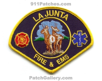 La Junta Fire and EMS Department Patch (Colorado)
[b]Scan From: Our Collection[/b]
Keywords: lajunta & dept.