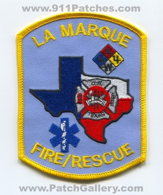 La Marque Fire Rescue Department Patch (Texas)
Scan By: PatchGallery.com
Keywords: dept. lamarque
