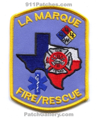 La Marque Fire Rescue Department Patch (Texas)
Scan By: PatchGallery.com
Keywords: lamarque dept.