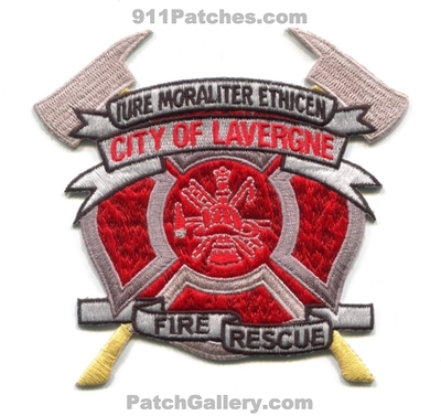 La Vergne Fire Rescue Department Patch (Tennessee)
Scan By: PatchGallery.com
Keywords: lavergne dept. iure moraliter ethicen
