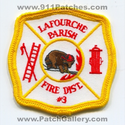 LaFourche Parish Fire District 3 Patch (Louisiana)
Scan By: PatchGallery.com
Keywords: dist. number no. #3 department dept.