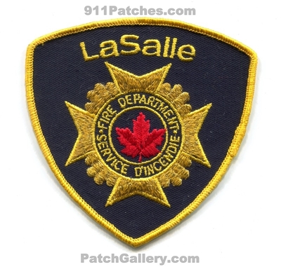LaSalle Fire Department Patch (Canada ON)
Scan By: PatchGallery.com
Keywords: dept.