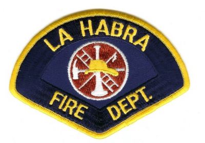 La Habra Fire Dept
Thanks to PaulsFirePatches.com for this scan.
Keywords: california department lahabra