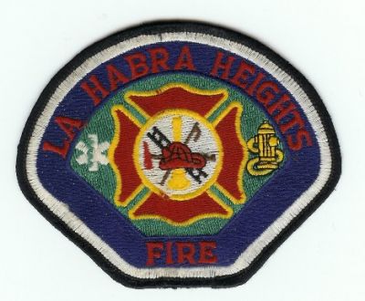 La Habra Heights Fire
Thanks to PaulsFirePatches.com for this scan.
Keywords: california lahabra