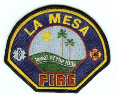 La Mesa Fire
Thanks to PaulsFirePatches.com for this scan.
Keywords: california lamesa
