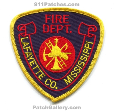 Lafayette County Fire Department Patch (Mississippi)
Scan By: PatchGallery.com
Keywords: co. dept.