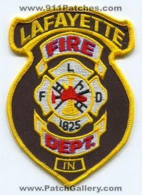 Lafayette Fire Department (Indiana)
Scan By: PatchGallery.com
Keywords: dept. lfd