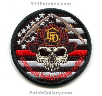 Lafayette Fire Department IAFF Local 4620 Patch (Colorado) (Prototype)
[b]Scan From: Our Collection[/b]
[b]Patch Made By: 911Patches.com[/b]
Keywords: dept. lfd l.f.d. i.a.f.f. union skull in communi fraternitate solidalis