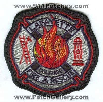 Lafayette Fire and Rescue Department Patch (Colorado)
[b]Scan From: Our Collection[/b]
Keywords: dept. &