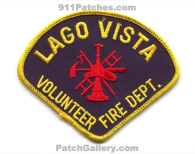 Lago Vista Volunteer Fire Department Patch (Texas)
Scan By: PatchGallery.com
Keywords: vol. dept.
