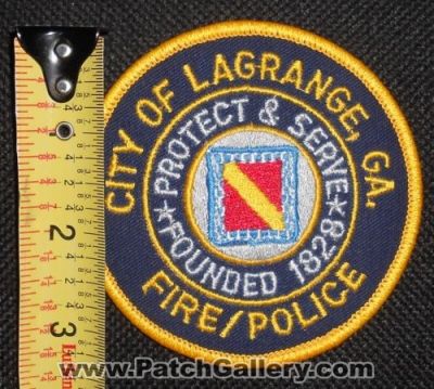 LaGrange Fire Police Department (Georgia)
Thanks to Matthew Marano for this picture.
Keywords: dept. city of ga. protect & and serve