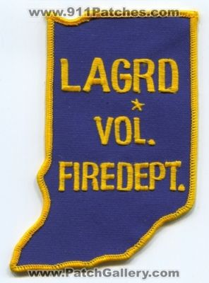 Lagrd Volunteer Fire Department (Indiana)
Scan By: PatchGallery.com
Keywords: vol. dept.