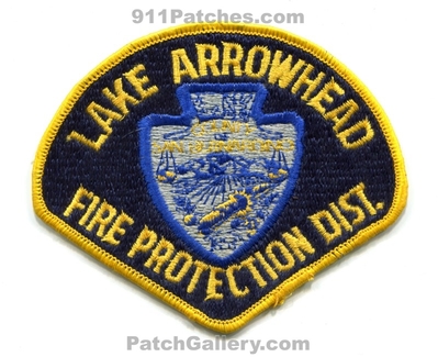 Lake Arrowhead Fire Protection District Patch (California)
Scan By: PatchGallery.com
Keywords: prot. dist. department dept.