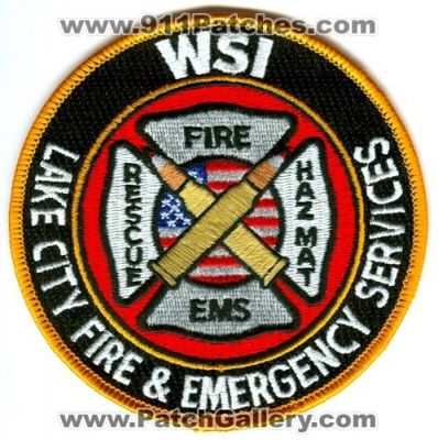 Lake City Fire and Emergency Services WSI (Missouri)
Scan By: PatchGallery.com
Keywords: & rescue haz-mat hazmat ems
