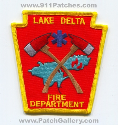 Lake Delta Fire Department Patch (New York)
Scan By: PatchGallery.com
Keywords: dept.