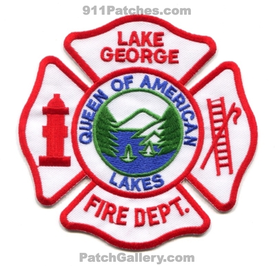 Lake George Fire Department Patch (New York)
Scan By: PatchGallery.com
Keywords: dept. queen of american lakes