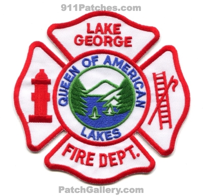 Lake George Fire Department Patch (New York)
Scan By: PatchGallery.com
Keywords: dept. queen of american lakes