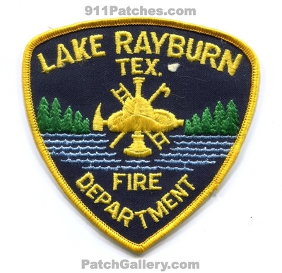 Lake Rayburn Fire Department Patch (Texas)
Scan By: PatchGallery.com
Keywords: dept. tex.