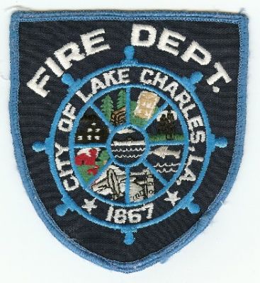 Lake Charles Fire Dept
Thanks to PaulsFirePatches.com for this scan.
Keywords: louisiana department city of