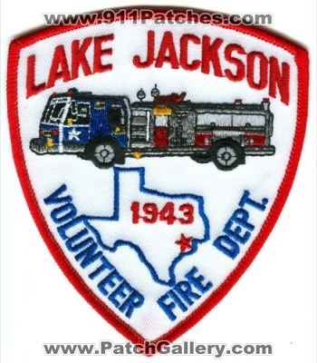 Lake Jackson Volunteer Fire Department Patch (Texas)
Scan By: PatchGallery.com
Keywords: vol. dept.