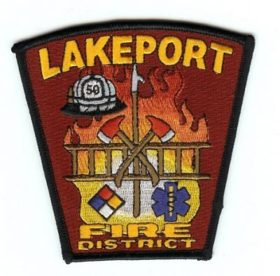 Lakeport Fire District
Thanks to PaulsFirePatches.com for this scan.
Keywords: california