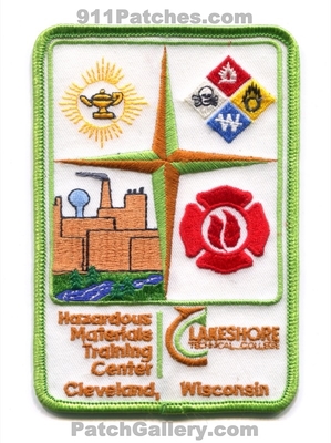 Lakeshore Technical College Cleveland Hazardous Materials Training Center Patch (Wisconsin)
Scan By: PatchGallery.com
Keywords: hazmat haz-mat fire academy