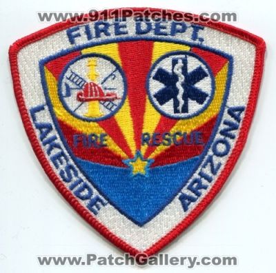 Lakeside Fire Rescue Department (Arizona)
Scan By: PatchGallery.com
Keywords: dept.