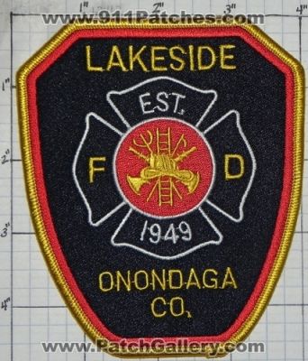 Lakeside Fire Department (New York)
Thanks to swmpside for this picture.
Keywords: dept. fd onondaga co. county