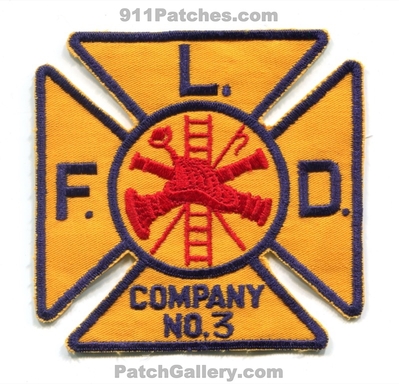 Lakeville Fire Department Company Number 3 Patch (New York)
Scan By: PatchGallery.com
Keywords: lfd l.f.d. dept. co. no. #3