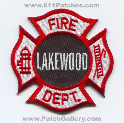 Lakewood Fire Department Patch (UNKNOWN STATE)
Scan By: PatchGallery.com
Keywords: dept.