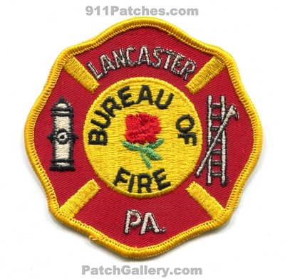 Lancaster Bureau of Fire Department Patch (Pennsylvania)
Scan By: PatchGallery.com
Keywords: dept.