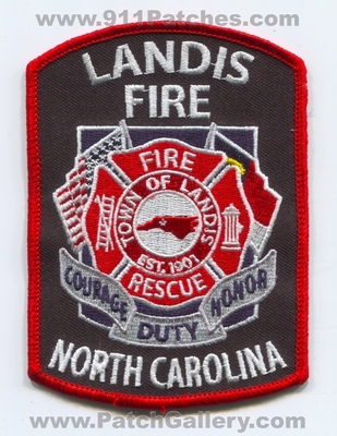 Landis Fire Rescue Department Patch (North Carolina)
Scan By: PatchGallery.com
Keywords: town of dept. courage duty honor est. 1901