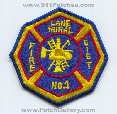Lane Rural Fire District Number 1 Patch (Oregon)
Scan By: PatchGallery.com
Keywords: dist. no. #1 department dept.