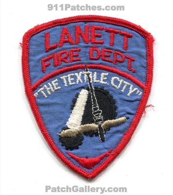 Lanett Fire Department Patch (Alabama)
Scan By: PatchGallery.com
Keywords: dept. the textile city