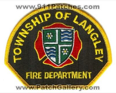 Langley Township Fire Department (Canada BC)
Scan By: PatchGallery.com
Keywords: twp. of dept.