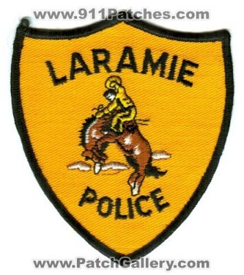Laramie Police Department (Wyoming)
Scan By: PatchGallery.com
Keywords: dept.